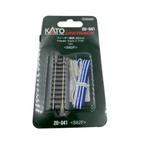Kato 20-041 Unitrack (S62F) Straight Feeder Track 62mm